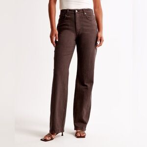Abercrombie & Fitch Women's Brown Jeans